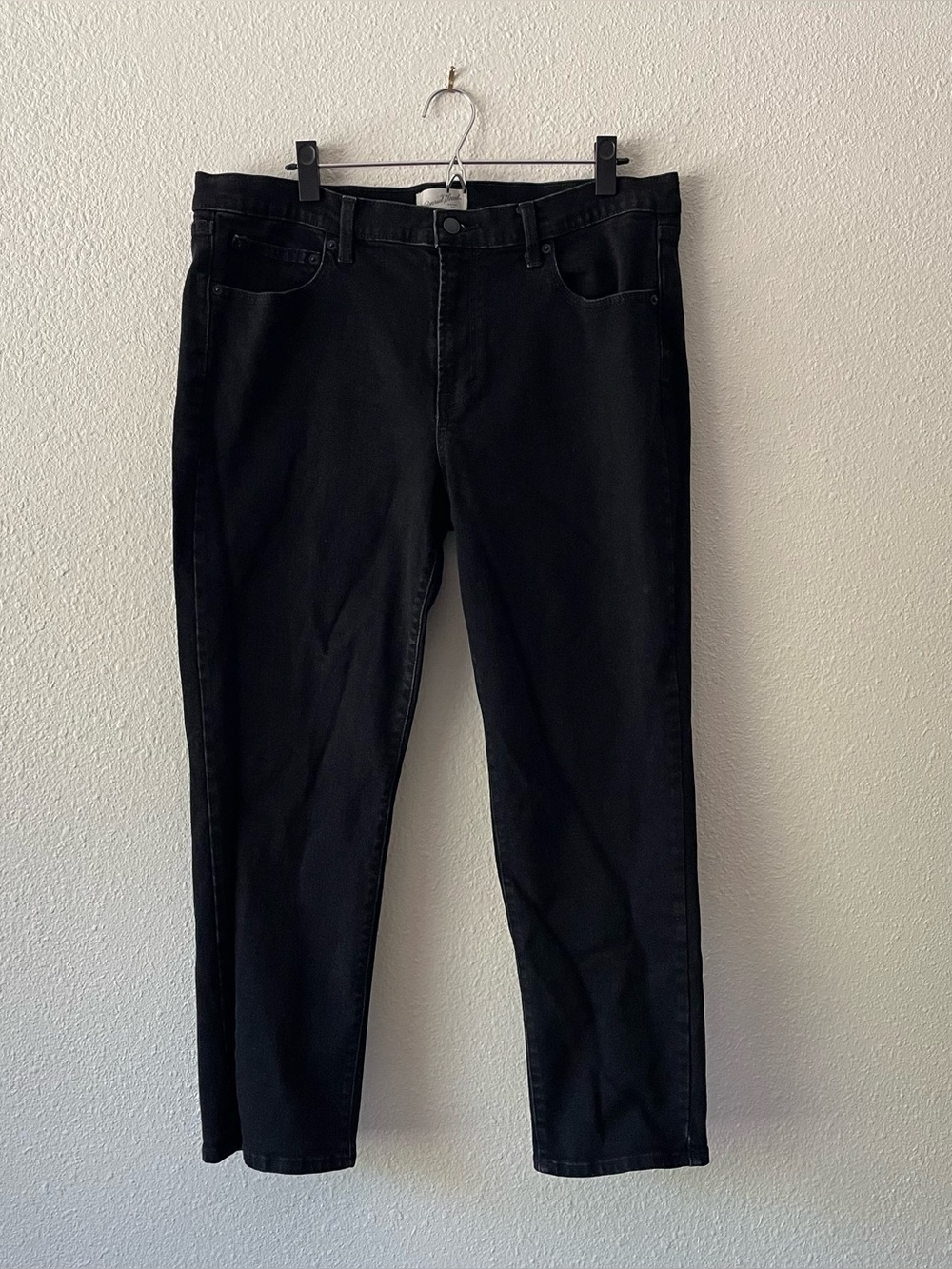Universal Thread Mid Rise 80s Slim Jeans Women’s 16R Black Stretch 27 Inseam